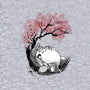 Sakura Neighbor Sumi-e-Unisex-Crew Neck-Sweatshirt-DrMonekers
