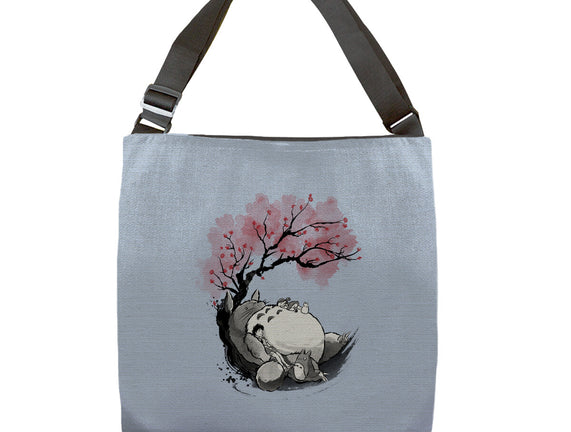 Sakura Neighbor Sumi-e