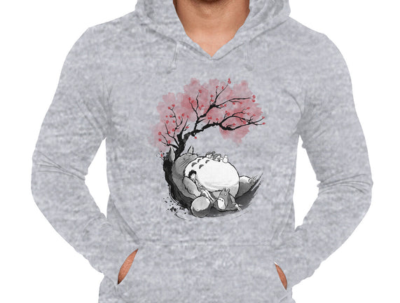 Sakura Neighbor Sumi-e