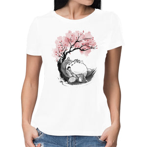 Sakura Neighbor Sumi-e