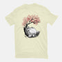 Sakura Neighbor Sumi-e-Mens-Basic-Tee-DrMonekers