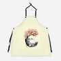 Sakura Neighbor Sumi-e-Unisex-Kitchen-Apron-DrMonekers