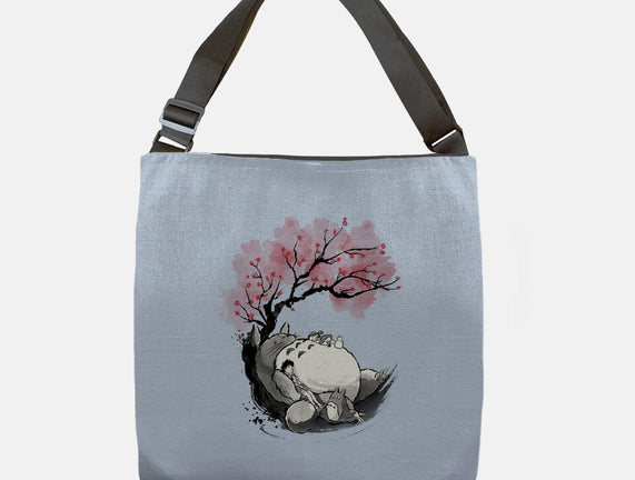 Sakura Neighbor Sumi-e