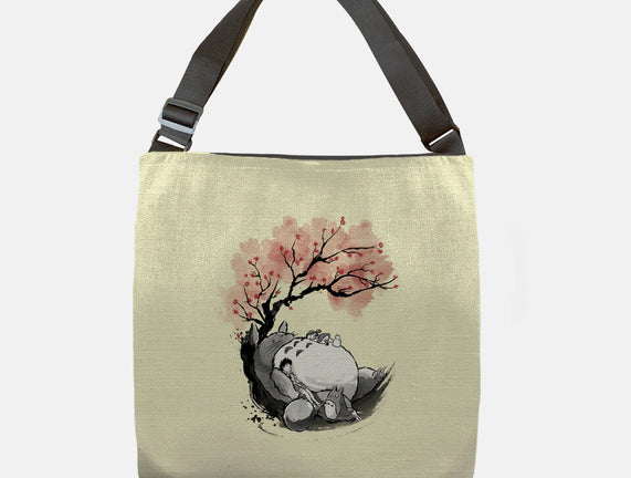 Sakura Neighbor Sumi-e