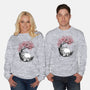Sakura Neighbor Sumi-e-Unisex-Crew Neck-Sweatshirt-DrMonekers