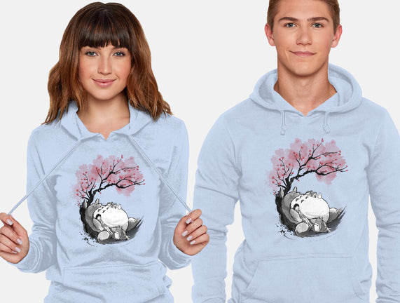 Sakura Neighbor Sumi-e