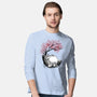 Sakura Neighbor Sumi-e-Mens-Long Sleeved-Tee-DrMonekers