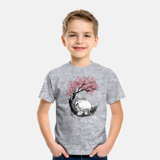Sakura Neighbor Sumi-e-Youth-Basic-Tee-DrMonekers