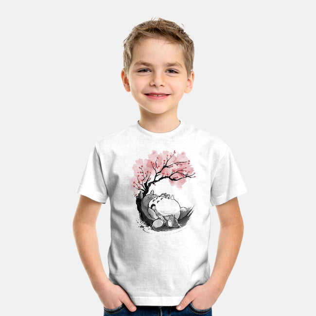 Sakura Neighbor Sumi-e-Youth-Basic-Tee-DrMonekers