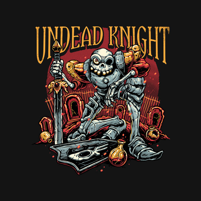 Undead Knight-Womens-V-Neck-Tee-momma_gorilla