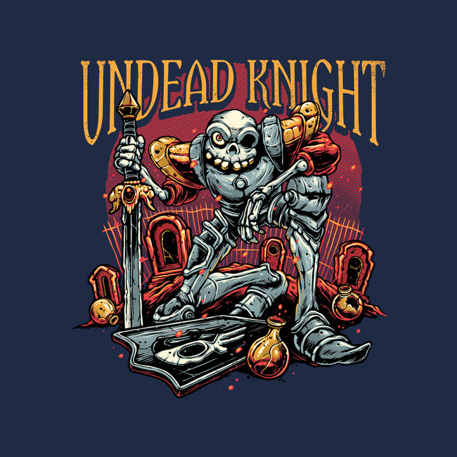 Undead Knight-Womens-V-Neck-Tee-momma_gorilla