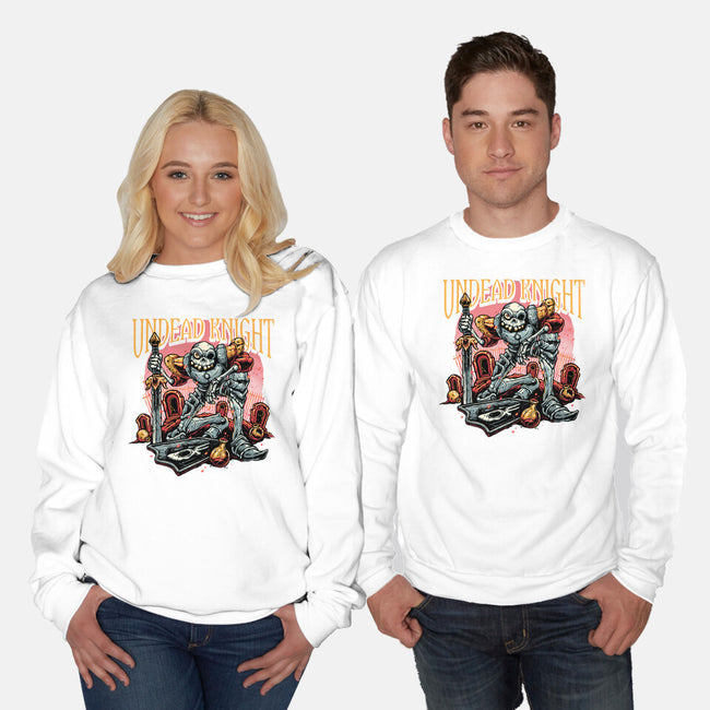 Undead Knight-Unisex-Crew Neck-Sweatshirt-momma_gorilla