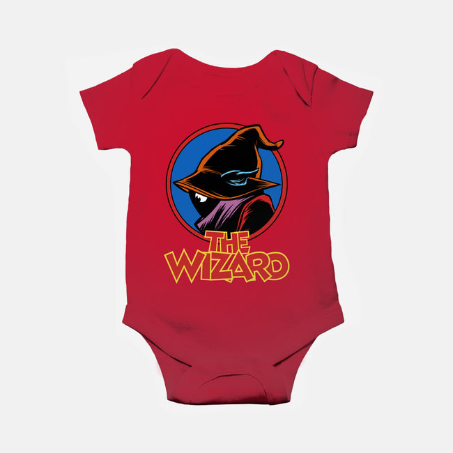 The Wizard Logo-Baby-Basic-Onesie-zascanauta