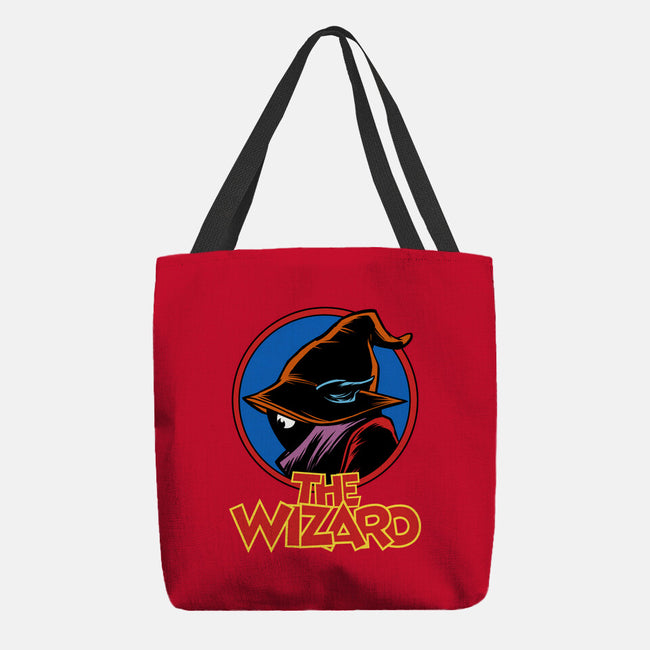 The Wizard Logo-None-Basic Tote-Bag-zascanauta