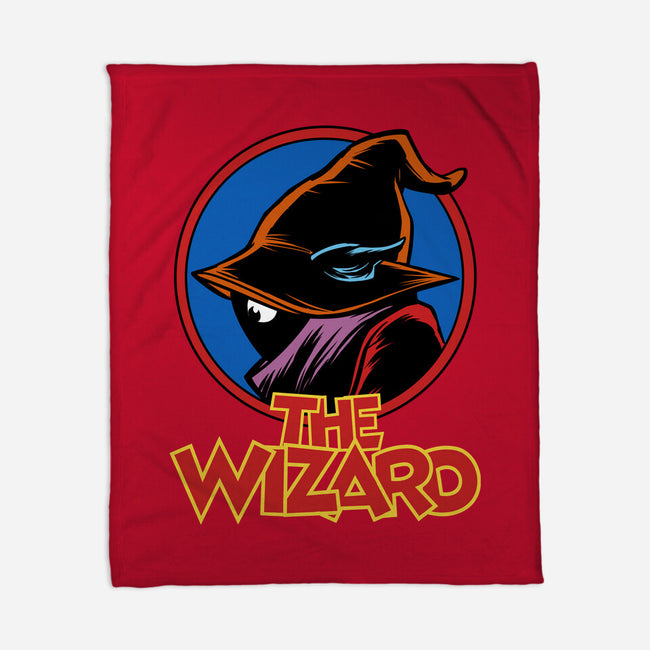 The Wizard Logo-None-Fleece-Blanket-zascanauta