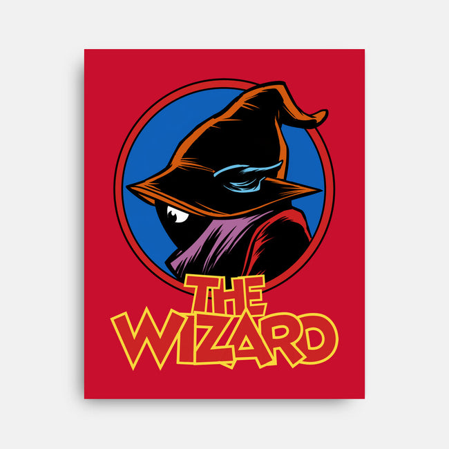 The Wizard Logo-None-Stretched-Canvas-zascanauta