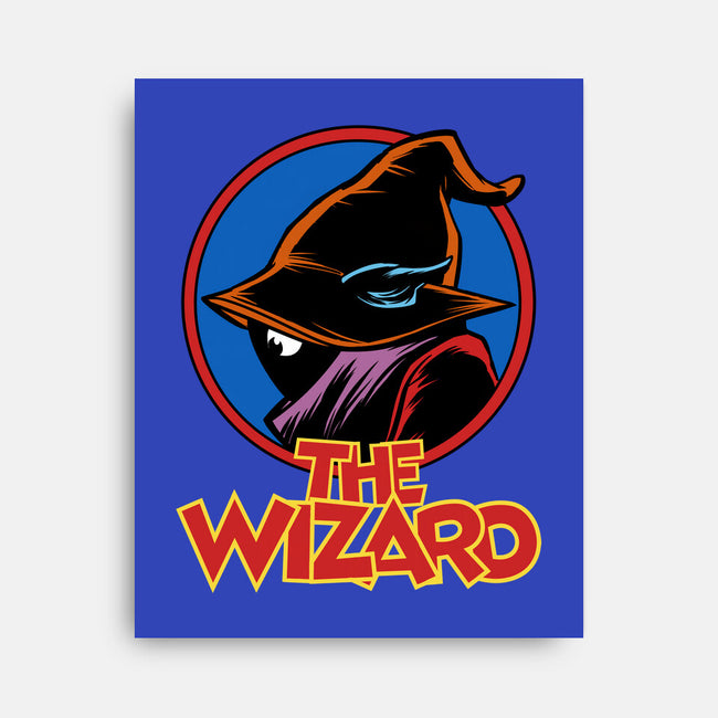 The Wizard Logo-None-Stretched-Canvas-zascanauta