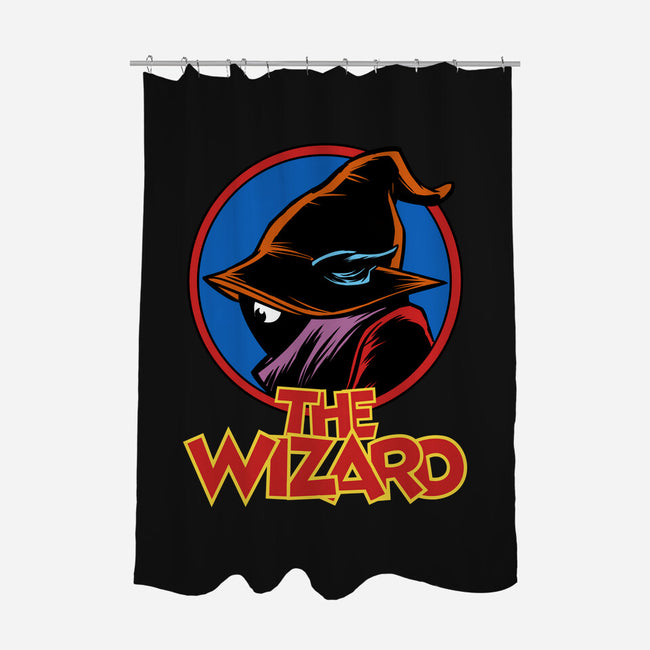 The Wizard Logo-None-Polyester-Shower Curtain-zascanauta