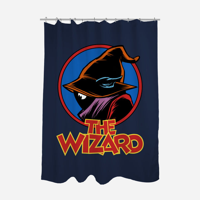 The Wizard Logo-None-Polyester-Shower Curtain-zascanauta