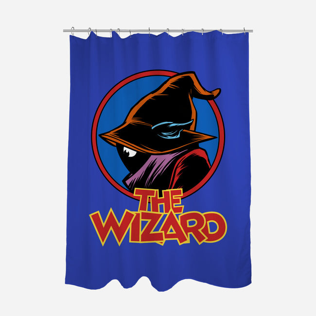 The Wizard Logo-None-Polyester-Shower Curtain-zascanauta