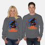 The Wizard Logo-Unisex-Crew Neck-Sweatshirt-zascanauta