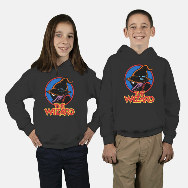 The Wizard Logo-Youth-Pullover-Sweatshirt-zascanauta