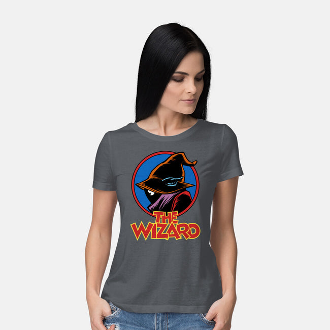 The Wizard Logo-Womens-Basic-Tee-zascanauta