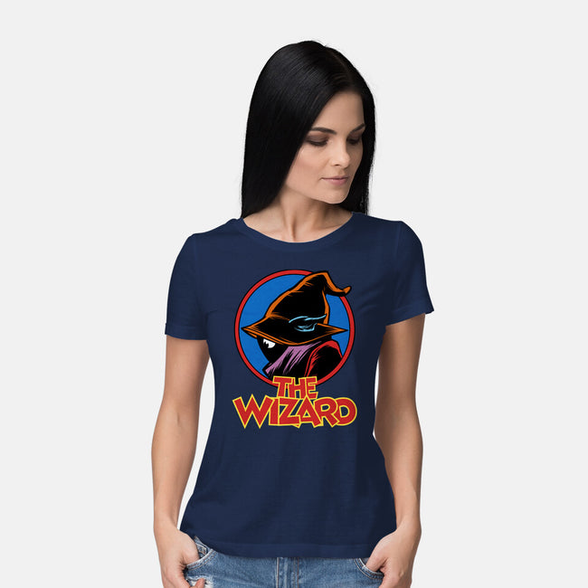 The Wizard Logo-Womens-Basic-Tee-zascanauta