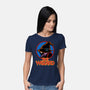The Wizard Logo-Womens-Basic-Tee-zascanauta
