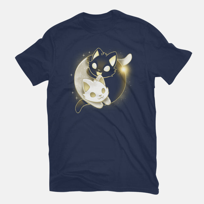 Eclipse Kittens-Womens-Basic-Tee-Vallina84