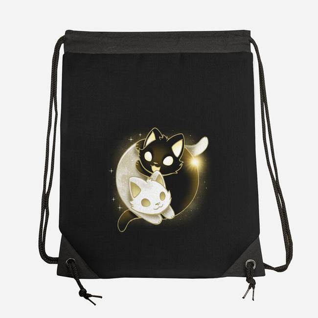 Eclipse Kittens-None-Drawstring-Bag-Vallina84