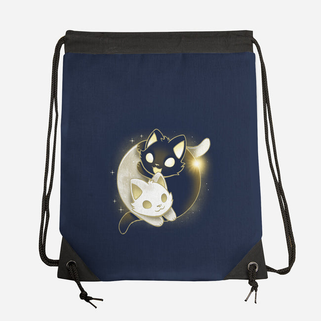 Eclipse Kittens-None-Drawstring-Bag-Vallina84