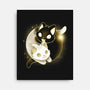 Eclipse Kittens-None-Stretched-Canvas-Vallina84