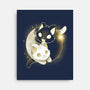 Eclipse Kittens-None-Stretched-Canvas-Vallina84