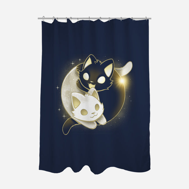 Eclipse Kittens-None-Polyester-Shower Curtain-Vallina84