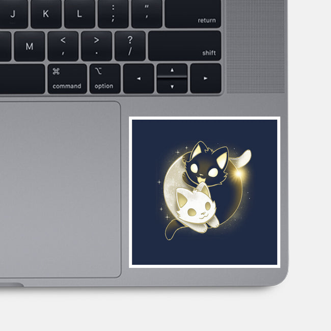 Eclipse Kittens-None-Glossy-Sticker-Vallina84