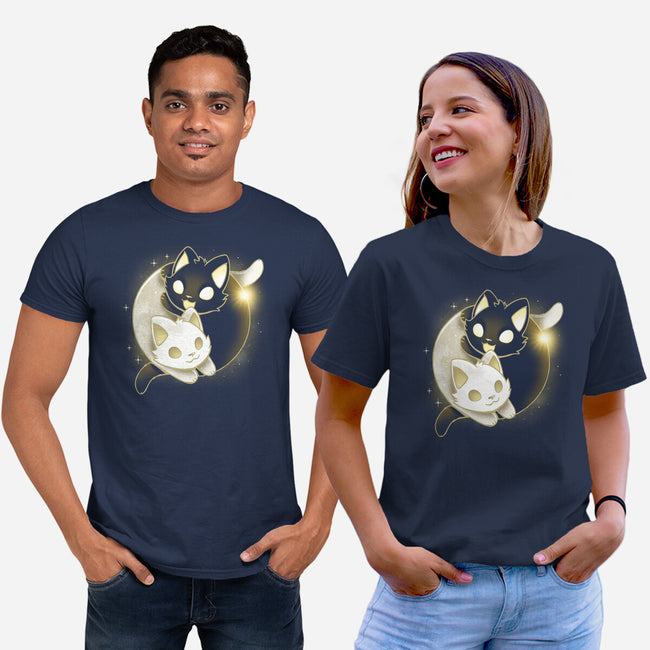 Eclipse Kittens-Unisex-Basic-Tee-Vallina84