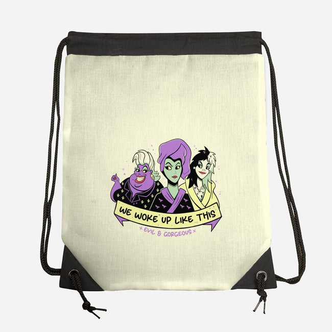 We Woke Up Like This-None-Drawstring-Bag-yumie