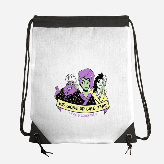 We Woke Up Like This-None-Drawstring-Bag-yumie