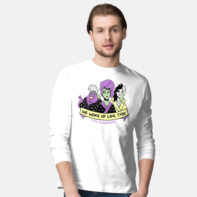 We Woke Up Like This-Mens-Long Sleeved-Tee-yumie