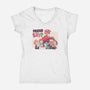 Friend Ship-Womens-V-Neck-Tee-yumie