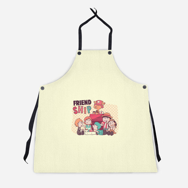 Friend Ship-Unisex-Kitchen-Apron-yumie