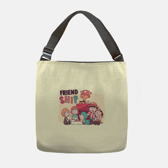 Friend Ship-None-Adjustable Tote-Bag-yumie