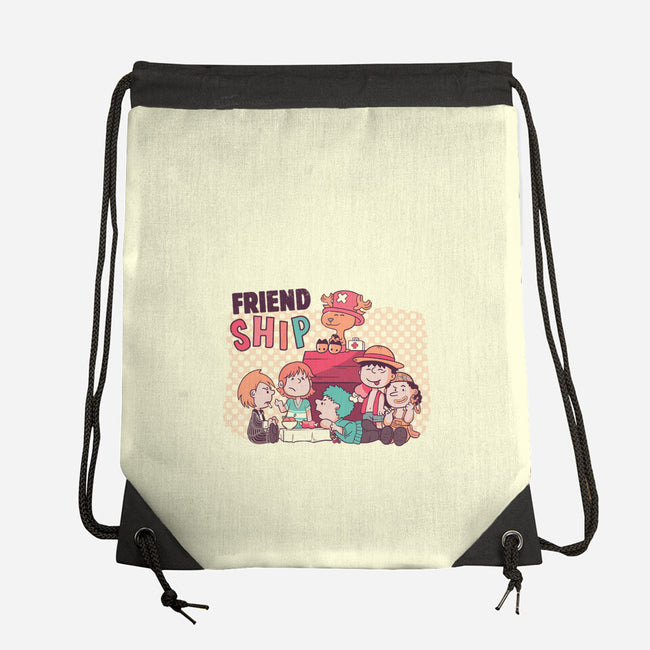 Friend Ship-None-Drawstring-Bag-yumie