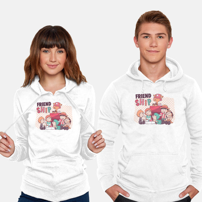 Friend Ship-Unisex-Pullover-Sweatshirt-yumie