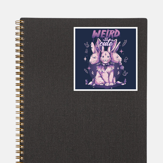 Weird But Cute Bunnies-None-Glossy-Sticker-yumie