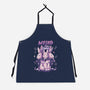 Weird But Cute Bunnies-Unisex-Kitchen-Apron-yumie
