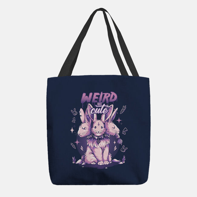 Weird But Cute Bunnies-None-Basic Tote-Bag-yumie