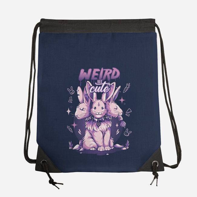 Weird But Cute Bunnies-None-Drawstring-Bag-yumie