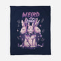 Weird But Cute Bunnies-None-Fleece-Blanket-yumie